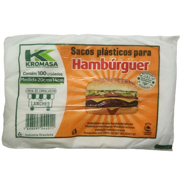 SACO PLASTICO KROMASA 10 X20 CM C/ 100