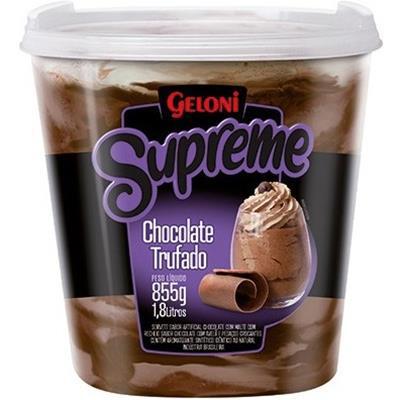 SORVETE SUPREME PREMIUM 1,8L CHOCOLATE TRUFADO