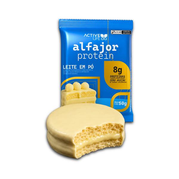 ACTIVE LIFE ALFAJOR PROTEICO LEITE EM PO 12X50G
