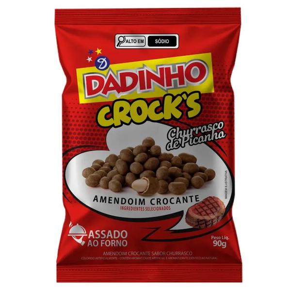 AMENDOIM CHURRASCO CROCKS DADINHO 90g
