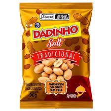 AMENDOIM SEM PELE DADINHO 90g