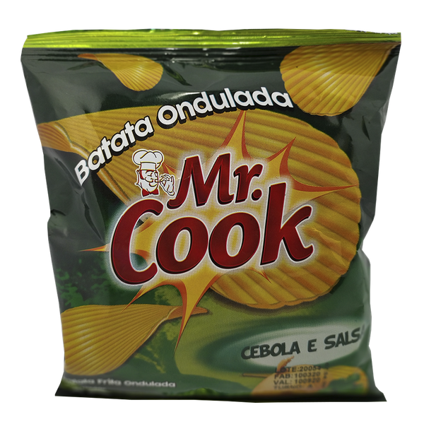 BATATA CHIPS MRCOOK CEBOLA E SALSA 30G