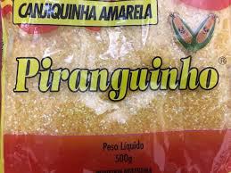 CANJIQUINHA PIRANGUINHO AMARELA 500G