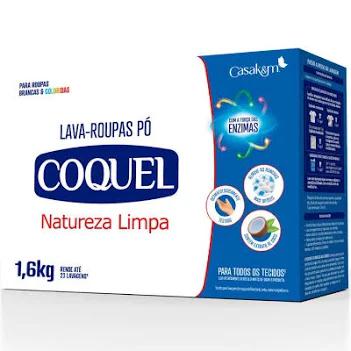 DETERGENTE COQUEL PO NATUREZA 9X1,6KG
