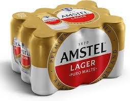 FARDO C/12: CERV. AMSTEL 473ML
