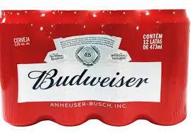 FARDO C/12: CERV. BUDWEISER 473ML