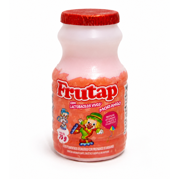FRUTAP LEITE FERM. MORANGO 75G
