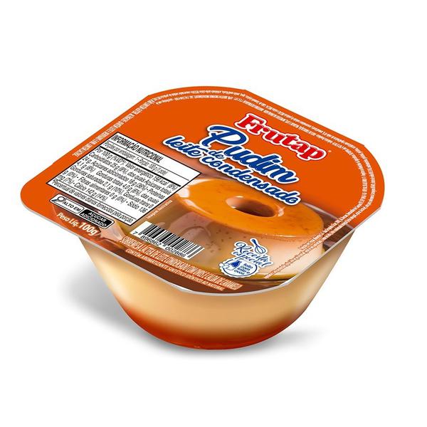FRUTAP SOBR PUDIM LEITE COND C/CARAMELO BDJ 100G