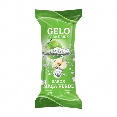 GELO DE SABOR MACA VERDE 200ML