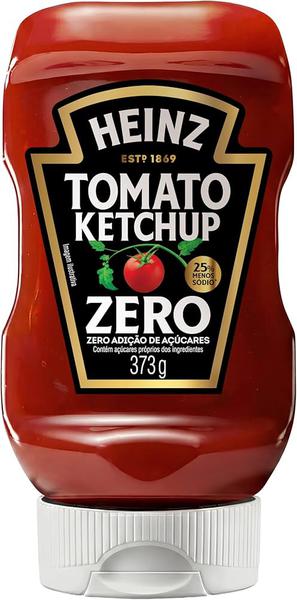 KETCHUP ZERO HEINZ FP 16X373G
