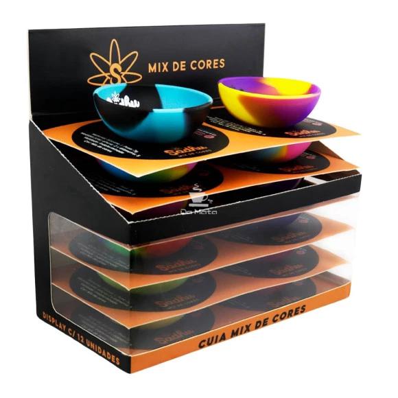 MINI CUIA TRAD SILICONE SADHU MIX DE CORES C/12 - CSM-002