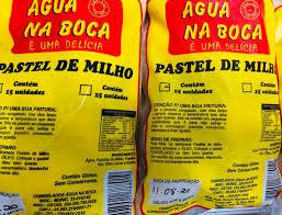 PASTEL MILHO AGUA NA BOCA 15 UN