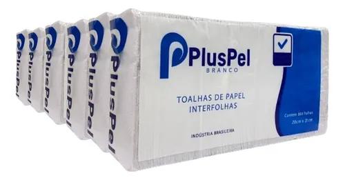 PLUSPEL PAPEL TOALHA INTERFOLHA BRANCO 20X21 FR C/7