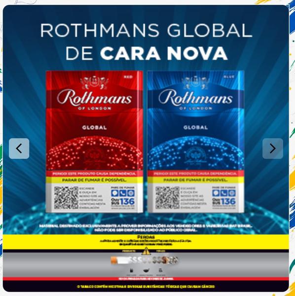 ROTHMANS GLOBAL AZUL NOVO