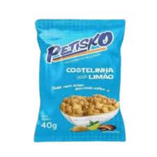SALGADINHO PETISKO COST. C/ LIMAO 40G