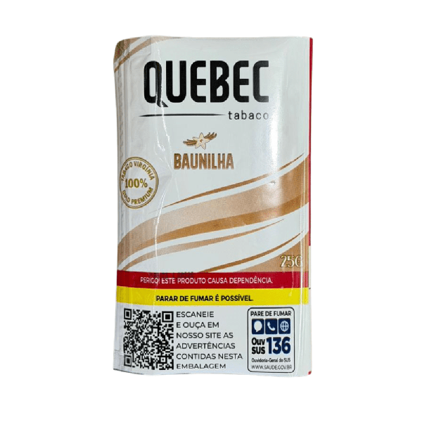 TABACO QUEBEC BAUNILHA 25G