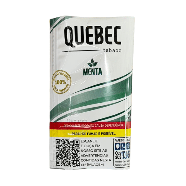 TABACO QUEBEC MENTA 25G
