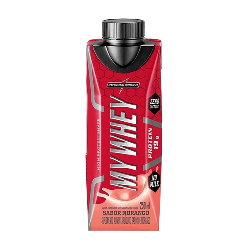 BEB MY WHEY INTEGRALMEDICA 250ML MORANGO