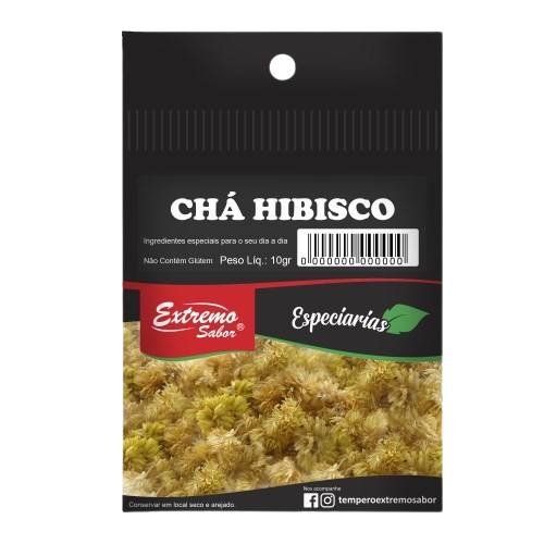 CHA EXTREMO SABOR 10GR HIBISCO