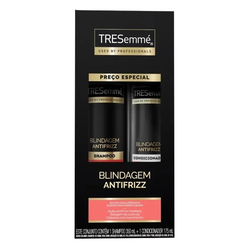 KIT TRESEMME SHAMP 350ML + COND 175ML BLINDAGEM ANTIFRIZZ