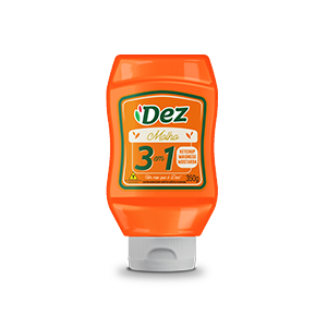 MOLHO DEZ 3EM1 350ML SQUEEZE
