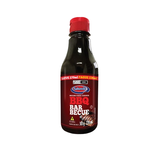 MOLHO SAL SABORELLE 270ML BARBECUE