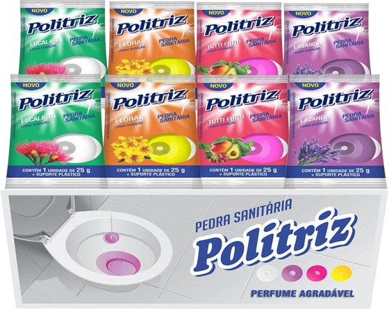 PEDRA SANIT POLITRIZ 48X25GR MISTA  (ENTRADA)