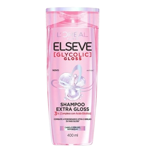 SHAMP ELSEVE 400ML GLYCOLIC GLOSS
