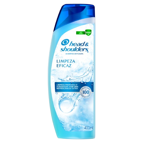 SHAMP HEAD SHOULDERS 400ML ANTICASPA BIG LIMPEZA EFICAZ
