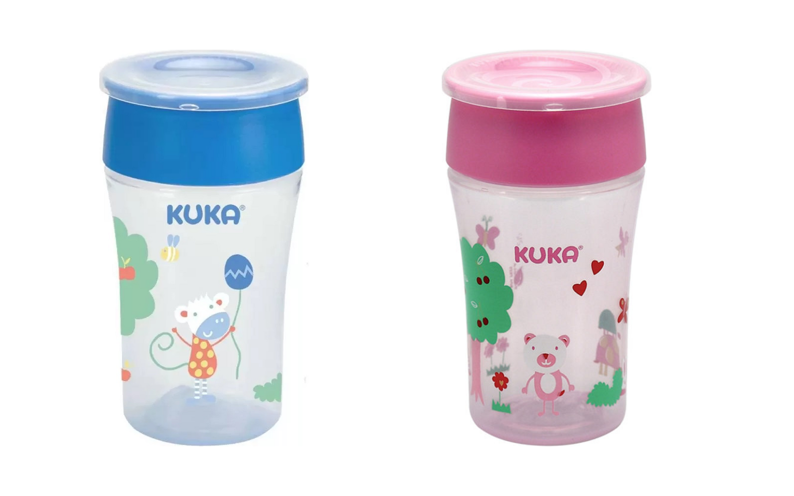 COPO 360 KUKA 200ML AZUL/ROSA