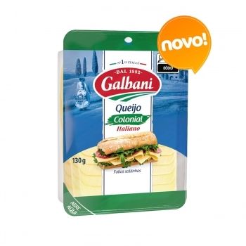 QUEIJO COLONIAL ITALIANO GALBANI 130G FA