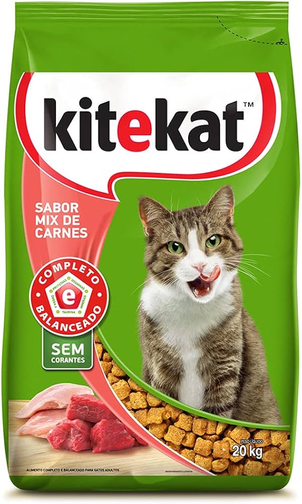 RACAO KITEKAT ADULTO CARNE KG