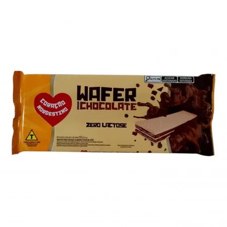 BISCOITO WAFER COR. NORDESTINO 50G CHOCO