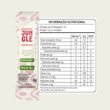 ALIMENTO PO JUNGLE ELECTROLYTES 5G LOW C