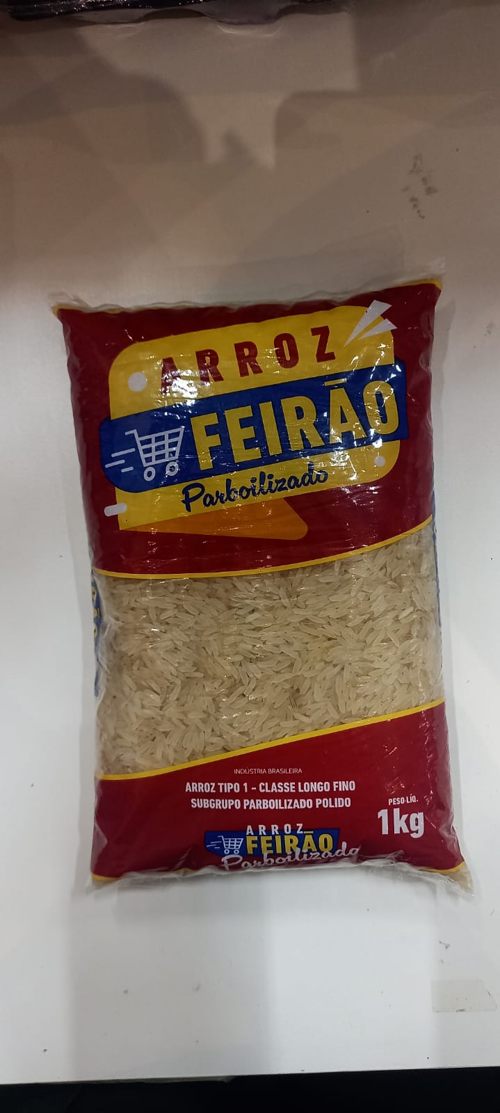 ARROZ FEIRAO PARBOLIZADO 1KG