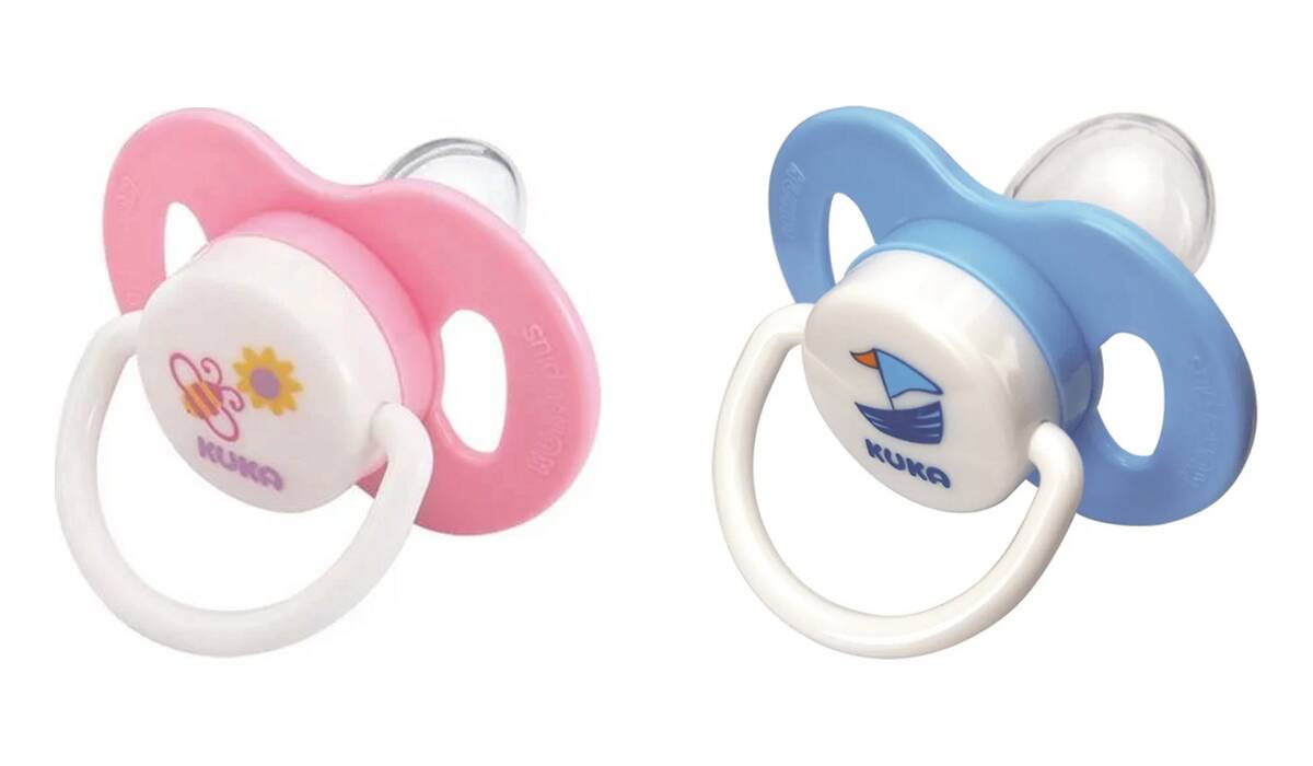 CHUPETA KUKA PLUS ORTO N2 AZUL/ROSA (REF