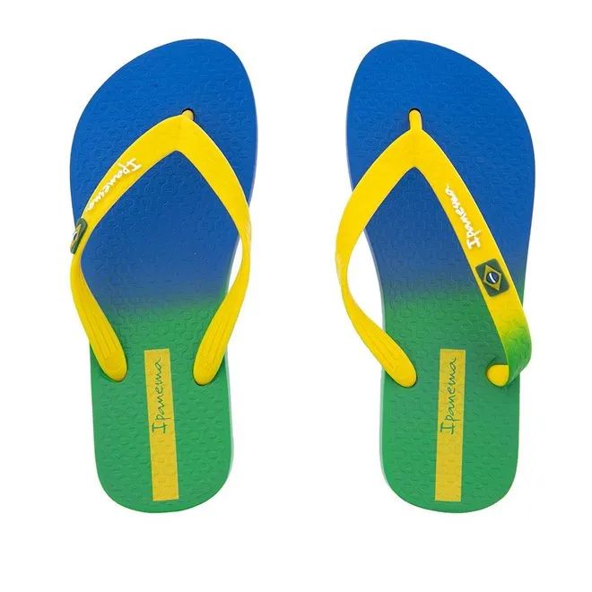 IPANEMA BRASIL PRINT AZUL/AMARELO/VERD