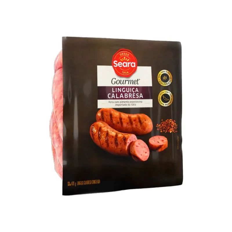 LINGUICA GOURMET SEARA 470G CALABRESA