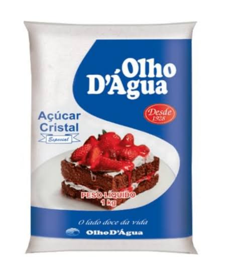 ACUCAR CRISTAL 1KG OLHO D,AGUA
