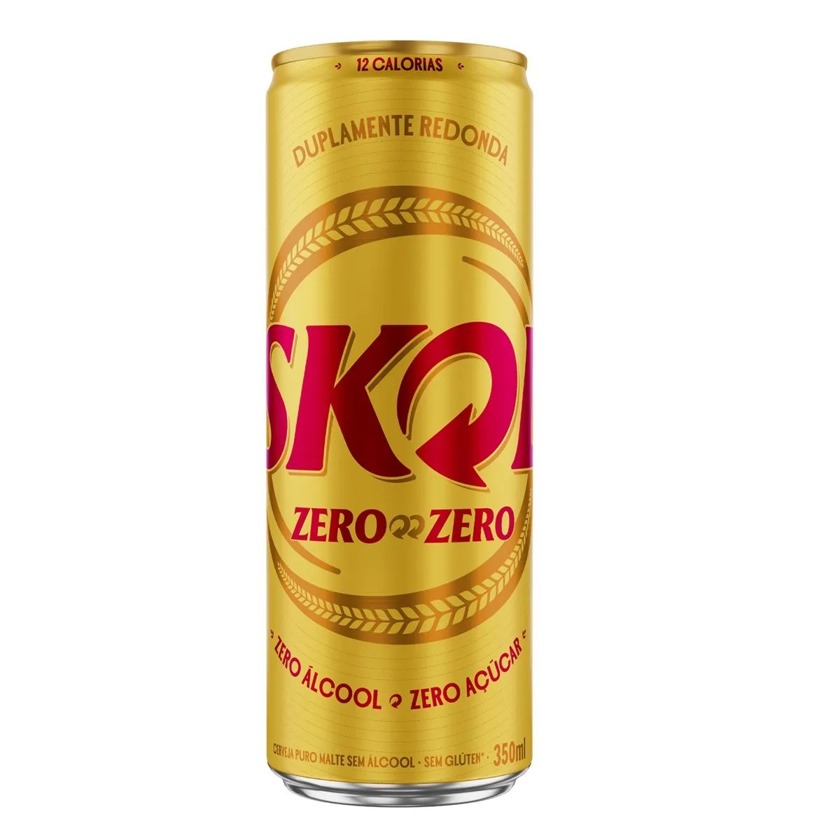 CERVEJA SKOL 350ML ZERO LATA