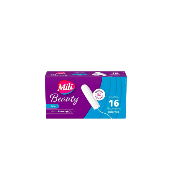 Absorvente Interno Mili Beauty Mini C/ 16