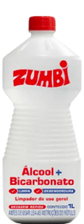 Alcool Liq Bicabornato Zumbi 1l