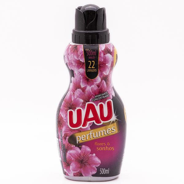 Amac Liq Roupa Conc Uau 500ml Flores e Sonhos