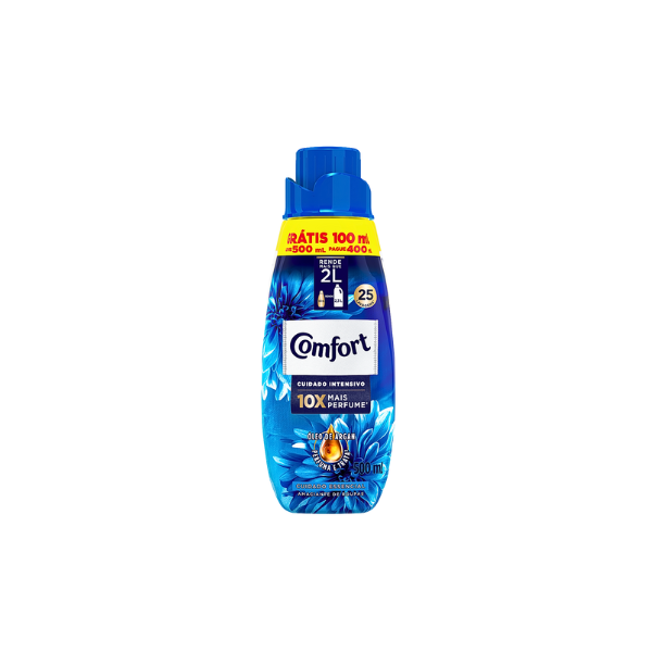 Amaciante Liquido Roupa Concentrado Comfort Frescor Intenso