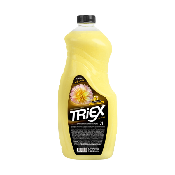 Amaciante Liquido Roupa Triex Max Gold 2L