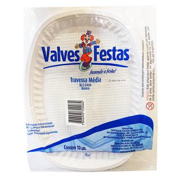 Bandeja Plastico Valves Festas C/ 10