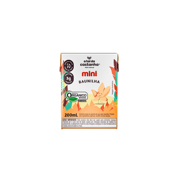 Bebida a Tal Da Castanha Baunilha 200ml
