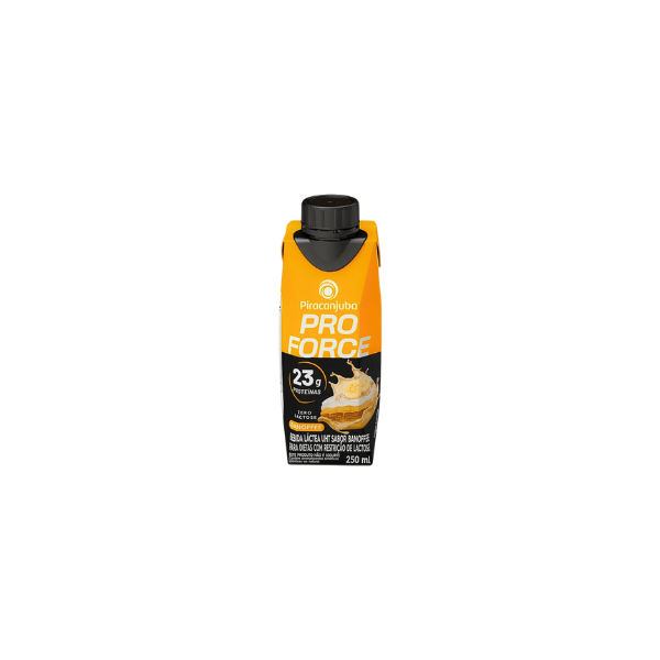 Bebida Proteica Piracanjuba Pro Force Zero Lactose Banoffe 250ml