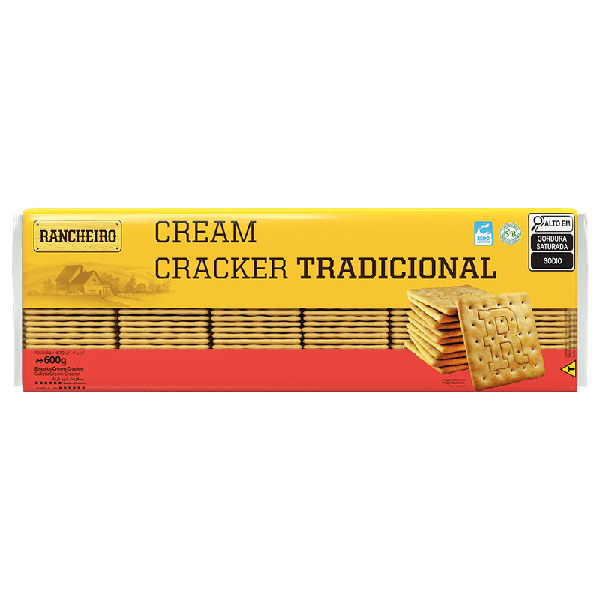 Bisc Cracker Rancheiro 600g