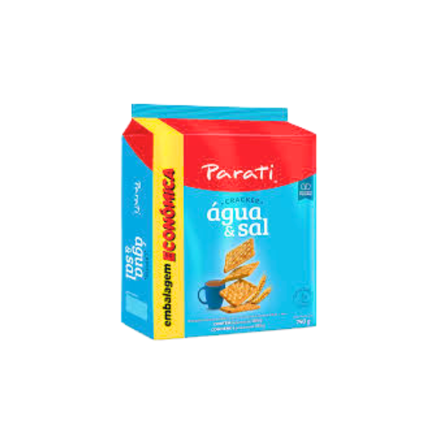 Biscoito Agua e Sal Parati 740g